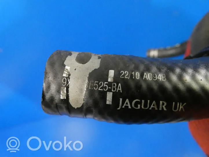 Jaguar XJ X351 Engine coolant pipe/hose 9X23-8E525-BA