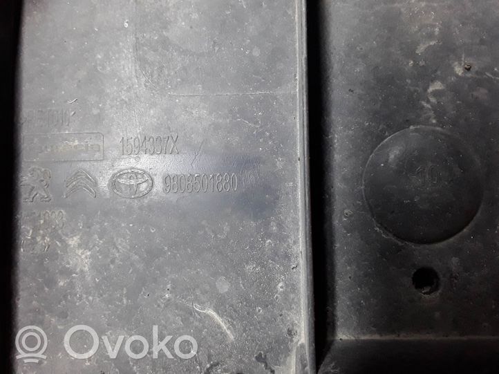 Citroen C3 Osłona pod zderzak przedni / Absorber 9808501880