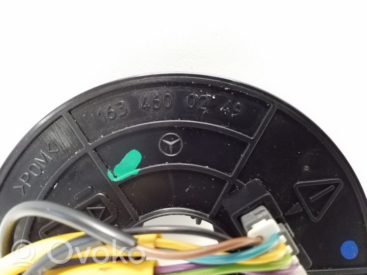 Mercedes-Benz ML W163 Innesco anello di contatto dell’airbag (anello SRS) 1634600249