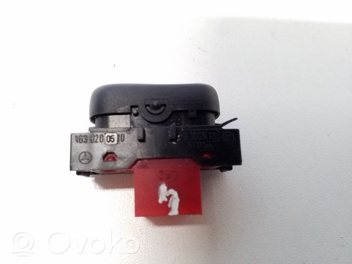 Mercedes-Benz ML W163 Interruptor del espejo lateral 1638200510