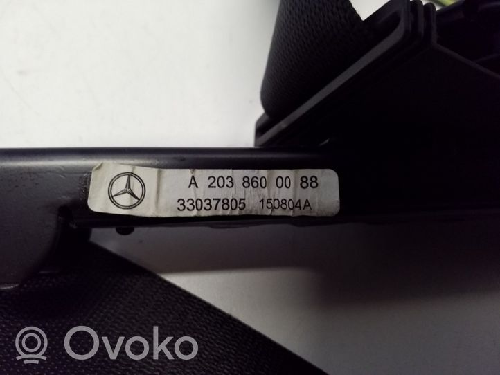 Mercedes-Benz C W203 Ceinture de sécurité avant A2038600088