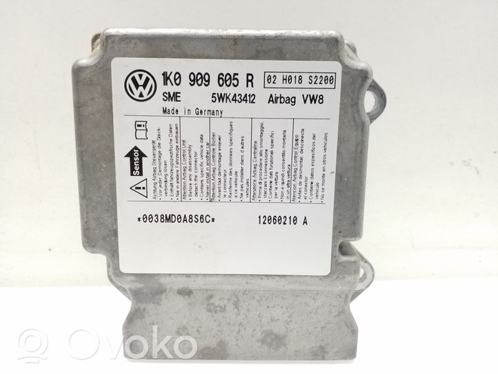 Seat Altea Module de contrôle airbag 1K0909605R