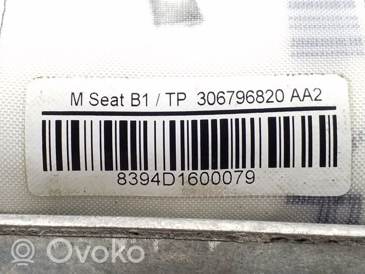 Seat Exeo (3R) Matkustajan turvatyyny 3R0880204