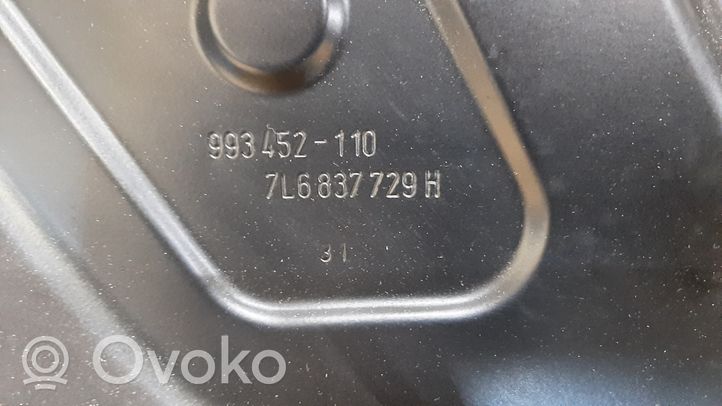 Volkswagen Touareg I Mécanisme de lève-vitre avant sans moteur 7L0845201B