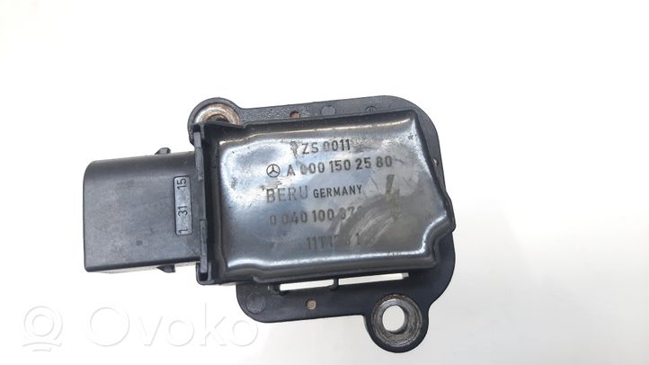 Mercedes-Benz E C207 W207 Bobina di accensione ad alta tensione A0001502580