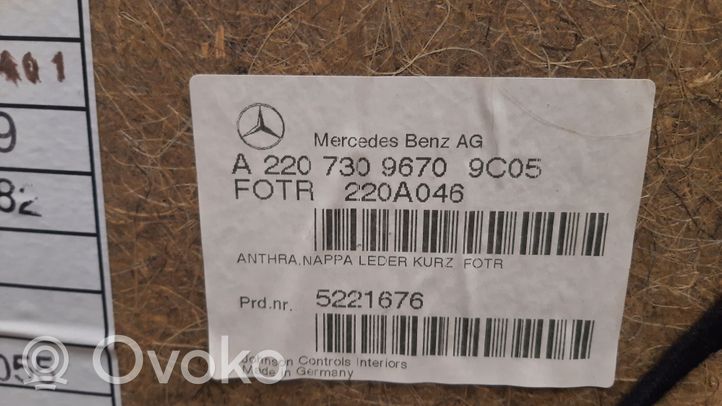 Mercedes-Benz S W220 Sisustussarja 