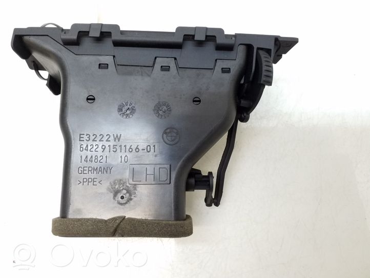 BMW 3 E90 E91 Copertura griglia di ventilazione laterale cruscotto 9151166