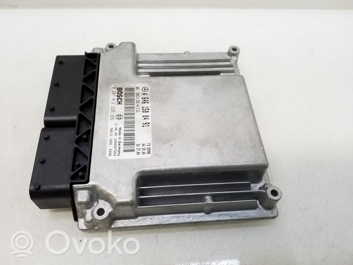 Mercedes-Benz E W211 Kit centralina motore ECU e serratura A6461500491