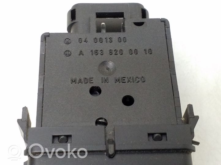 Mercedes-Benz ML W163 Interruptor de control de altura del faro delantero A1638200010