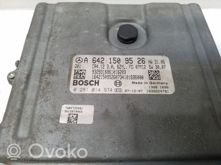 Mercedes-Benz R W251 Komputer / Sterownik ECU i komplet kluczy A6421509526