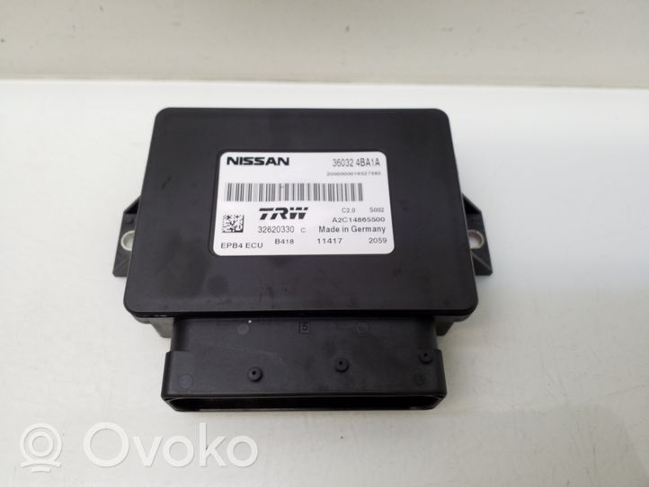 Nissan Qashqai Module de commande de frein à main 360324BA1A