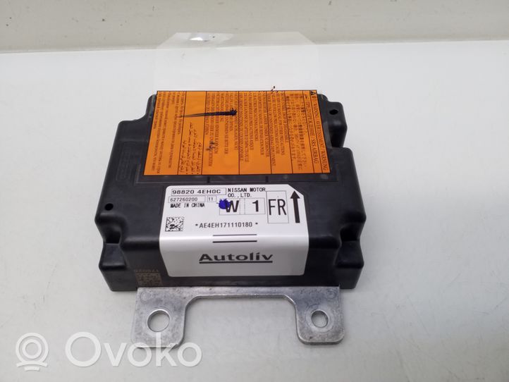 Nissan Qashqai Module de contrôle airbag 988204EHOC