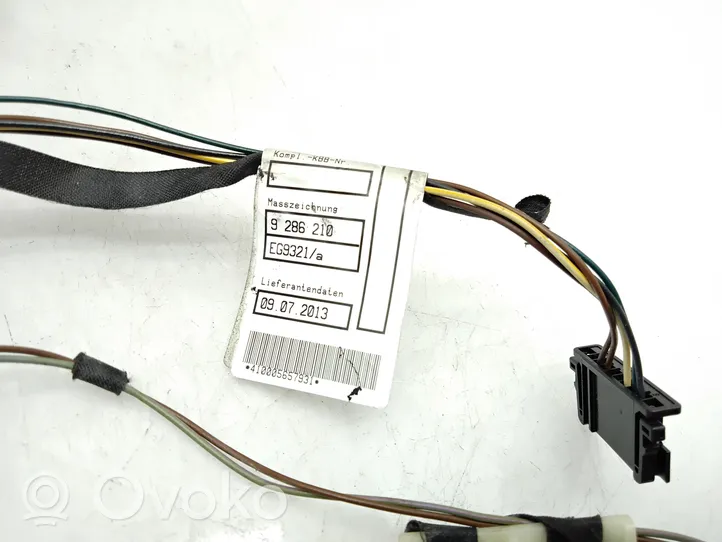 BMW 3 F30 F35 F31 Rear door wiring loom 9286250