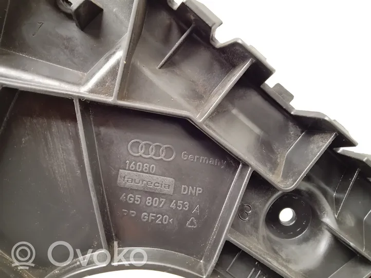 Audi A6 S6 C7 4G Staffa di rinforzo montaggio del paraurti posteriore 4G5807453A