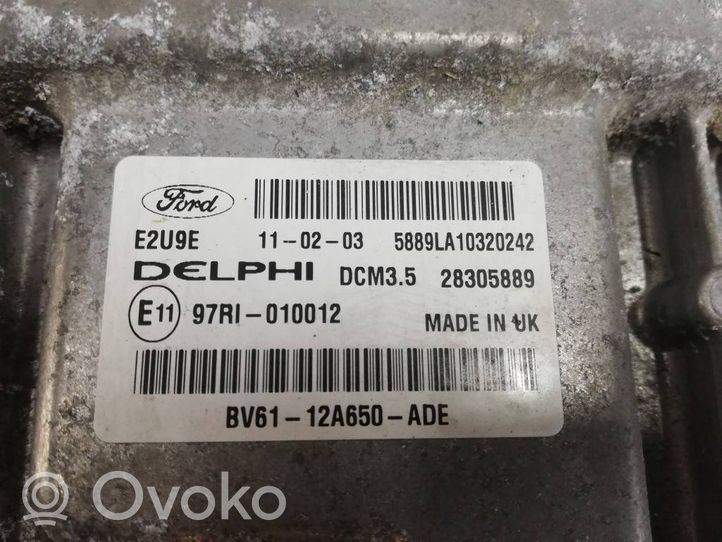 Ford Grand C-MAX Variklio valdymo blokas BV6112A650ADE