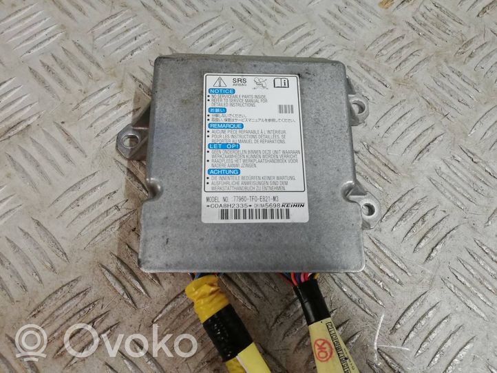 Honda Jazz Module de contrôle airbag 77960TF0E821M3