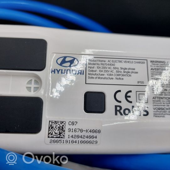 Hyundai Kona I Cavo di ricarica per auto elettriche 91670K4060
