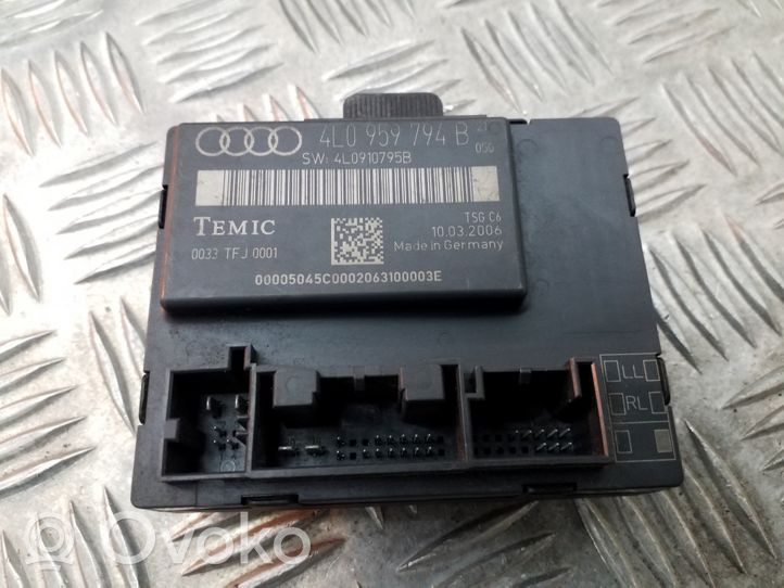 Audi Q7 4L Sterownik / Moduł centralnego zamka 4L0959794B