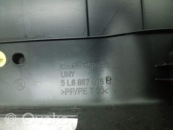 Skoda Yeti (5L) Pagrindinis apdailos skydas 5L6867975B