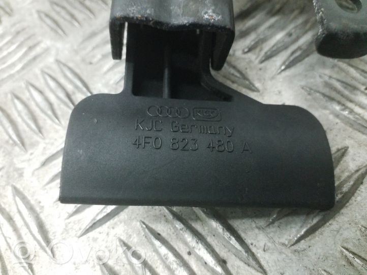 Audi A6 S6 C6 4F Anello/gancio chiusura/serratura del vano motore/cofano 4F0823480A