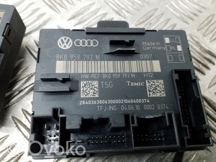 Audi Q5 SQ5 Oven keskuslukituksen ohjausyksikön moduuli 8K0959792M