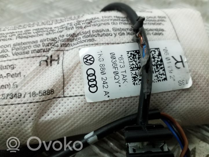 Volkswagen PASSAT CC Poduszka powietrzna Airbag fotela 1K8880242A