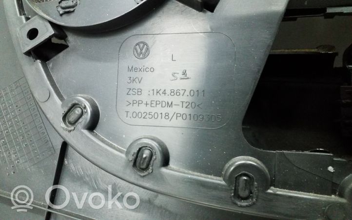 Volkswagen Jetta V Apmušimas priekinių durų (obšifke) 1K4867011