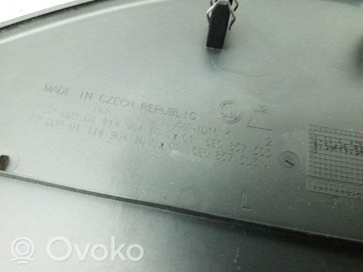 Skoda Octavia Mk3 (5E) Boczny element deski rozdzielczej 5E0857503
