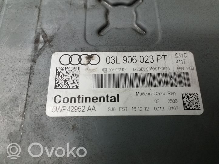 Audi A1 Komputer / Sterownik ECU silnika 03L906023PT