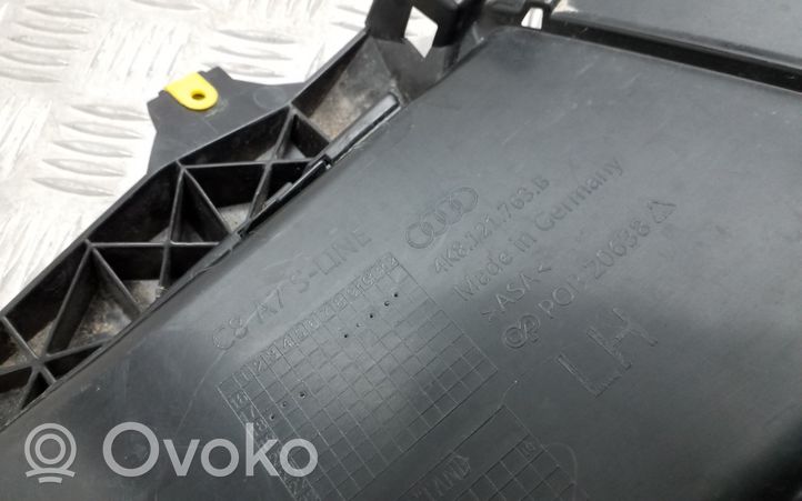 Audi A7 S7 4K8 Parte del condotto di aspirazione dell'aria 4K8121763B