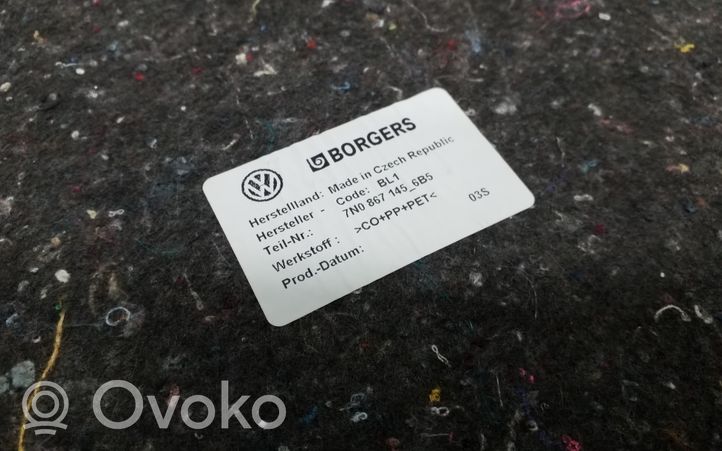 Volkswagen Sharan Vano portaoggetti nel bagagliaio 7N0864091A