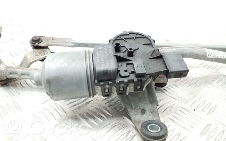 Volkswagen Jetta VI Front wiper linkage and motor 5C8955023B