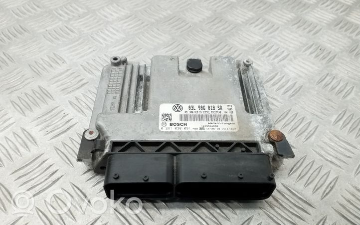 Skoda Superb B6 (3T) Unité de commande, module ECU de moteur 03L906018SR