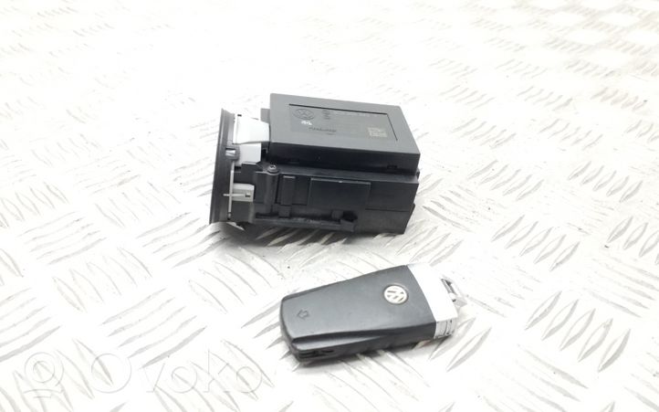 Volkswagen PASSAT B7 Juego de cerradura y set ECU del motor 3C0905843T