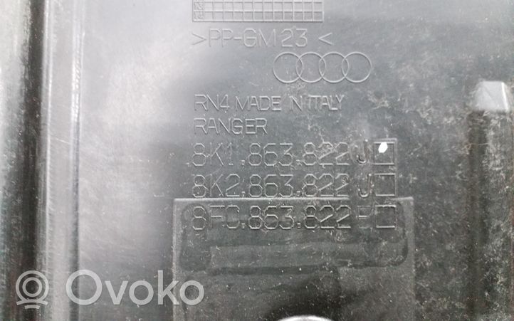 Audi A4 S4 B8 8K Keskiosan alustan suoja välipohja 8K1863822J