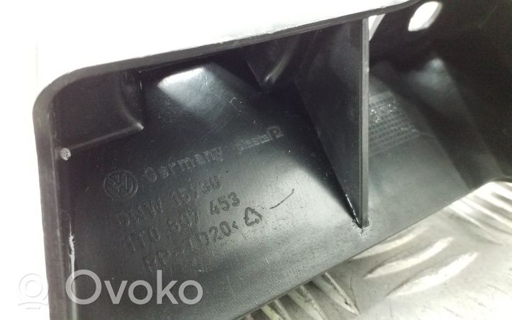 Volkswagen Touran II Bumper support mounting bracket corner 1T0807453