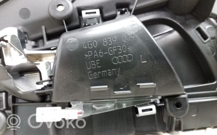 Audi A6 S6 C7 4G Galinė atidarymo rankenėlė (vidinė) 4G0839019