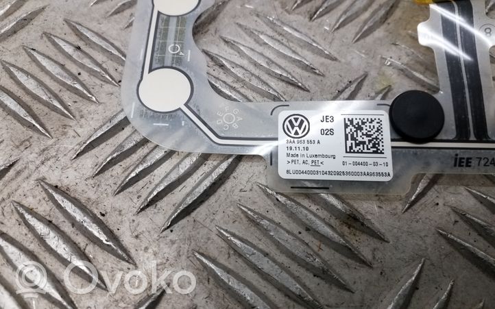 Volkswagen PASSAT B7 Sensor de presión del asiento 3AA963553A