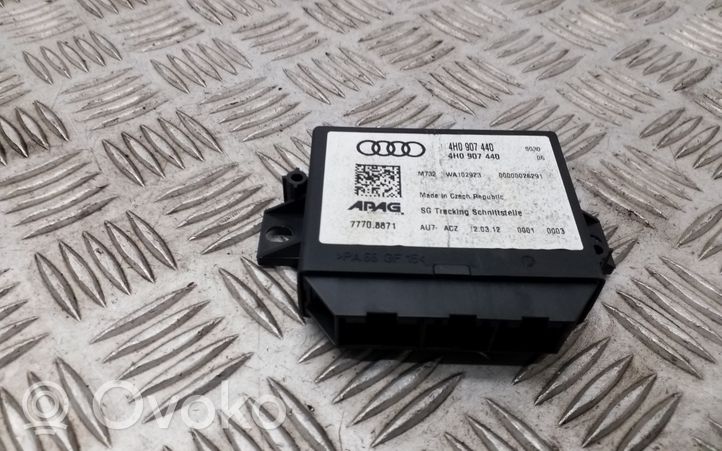 Audi A7 S7 4G Unité de commande, module PDC aide au stationnement 4H0907440