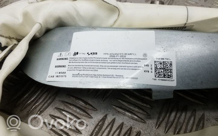 Volkswagen Tiguan Kurtyna airbag 5N0880742L