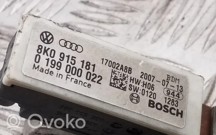 Audi A5 8T 8F Câble négatif masse batterie 8K0915181