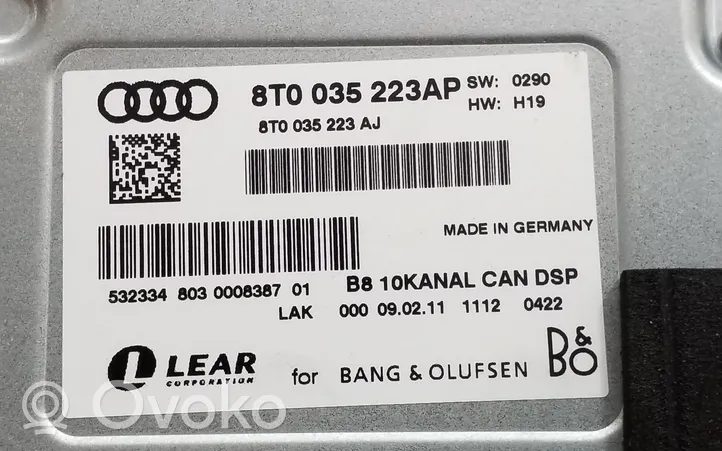 Audi Q5 SQ5 Wzmacniacz audio 8T0035223AP