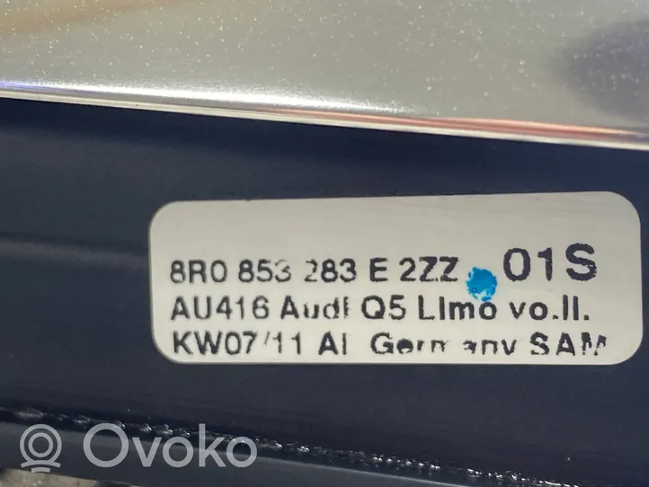 Audi Q5 SQ5 Moulures des vitres de la porte avant 8R0853283E