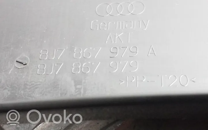 Audi TT TTS Mk2 Poszycie klapy tylnej bagażnika i inne elementy 8J7867979