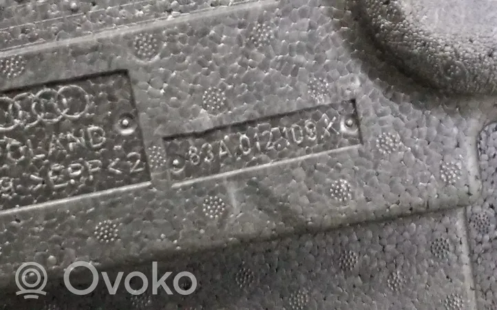 Audi Q3 F3 Schowek bagażnika 83A012109K