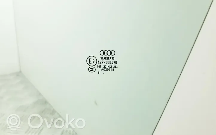 Audi TT TTS Mk2 Основное стекло передних дверей (двухдверного автомобиля) 