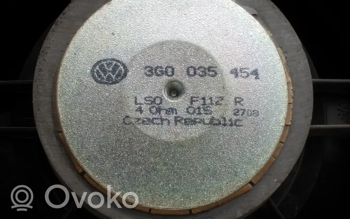 Volkswagen PASSAT B8 Haut-parleur de porte avant 3G0035454