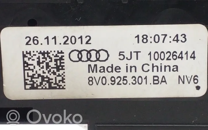 Audi A3 S3 8V Jungiklių komplektas 8V0925301BA