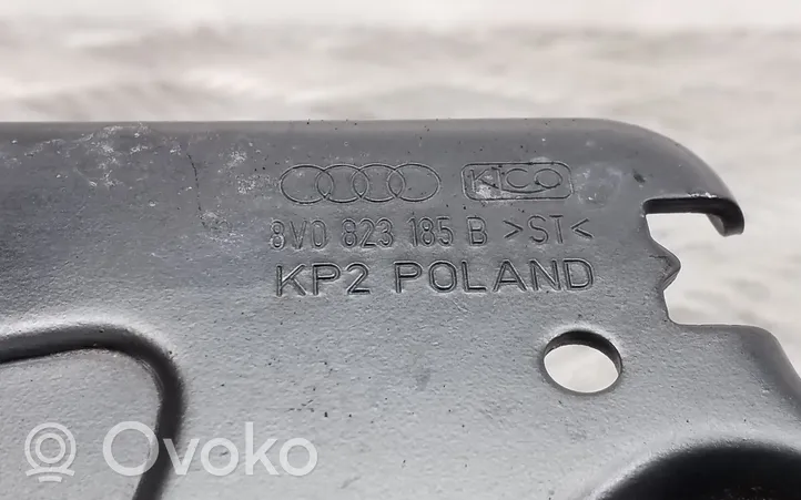 Audi A3 S3 8V Rygiel / Zaczep zamka pokrywy przedniej / maski silnika 8V0823186B