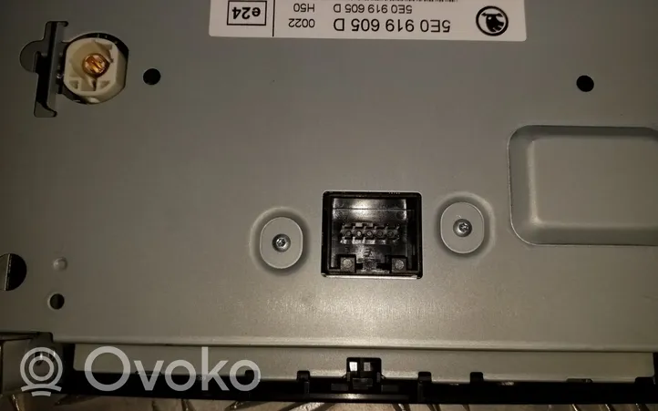 Skoda Octavia Mk3 (5E) Radio/CD/DVD/GPS-pääyksikkö 5E0919605D